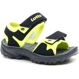 Lotto LAS ROCHAS IV INF Detské sandále, čierna, veľkosť 26