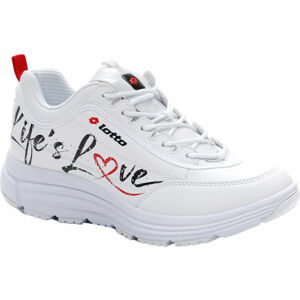 Lotto LOVE RIDE PRIME III PRT 1 W Dámska obuv na voľný čas, biela, veľkosť 40.5