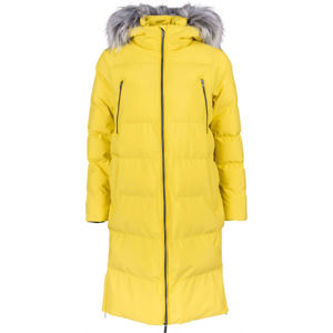 Lotto MIMOSA Dámsky prešívaný kabát, žltá, veľkosť XS