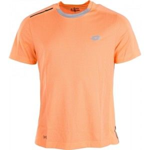 Lotto DRAGON TECH TEE oranžová L - Pánske športové tričko