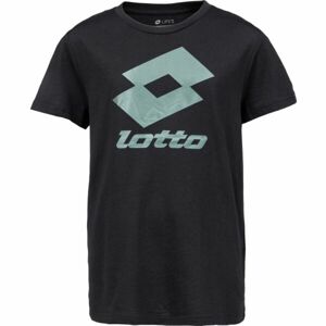 Lotto SMART B II TEE JS Chlapčenské tričko, čierna, veľkosť L