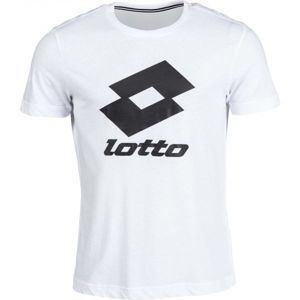 Lotto SMART TEE JS Pánske tričko, biela,čierna, veľkosť
