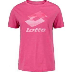 Lotto SMART W III TEE JS Dámske tričko, ružová, veľkosť XL