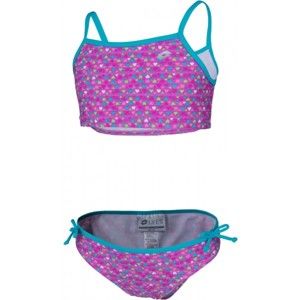Lotto LYRA fialová 152-158 - Dievčenské dvojdielne plavky