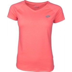 Lotto INDY V TEE STC W svetlo ružová S - Dámske fitness tričko
