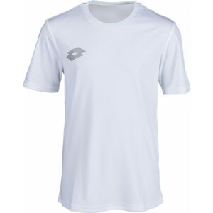 Lotto JERSEY DELTA JR Detské  športové tričko, biela, veľkosť XS