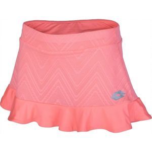 Lotto NIXIA IV SKIRT G ružová M - Dievčenská tenisová sukňa