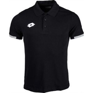 Lotto POLO DELTA čierna XL - Pánske tričko polo