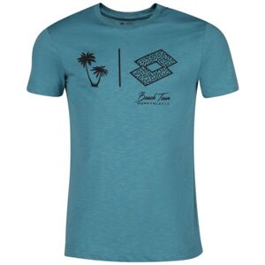 Lotto TEE BEACH PALM Pánske tričko, modrá, veľkosť S