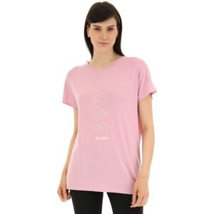 Lotto TEE ORIGINS W Dámske tričko, ružová, veľkosť XL