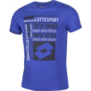 Lotto TEE SUPRA II JS Pánske tričko, modrá,biela,čierna, veľkosť