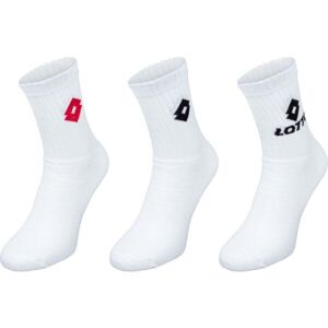 Lotto TENNIS 3P Unisex športové ponožky, čierna, veľkosť 35 - 38