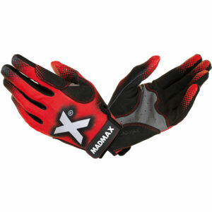 MADMAX CROSSFIT Crossfit rukavice, červená, veľkosť S