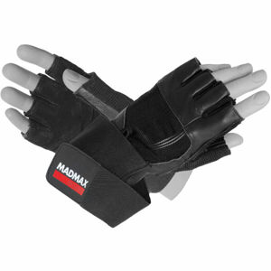 MADMAX PROFESSIONAL EXCLUSIVE Fitness rukavice, čierna, veľkosť XXL