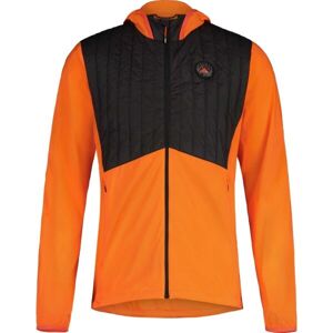 Maloja FICHTE Pánska bunda na bicykel, oranžová, veľkosť L