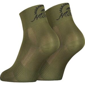 Maloja LUGANA Cyklistické ponožky, tmavo zelená, veľkosť 43-46