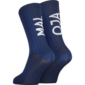 Maloja PUSHBIKERS AEROSOCKS Cyklistické ponožky, tmavo modrá, veľkosť 43-46
