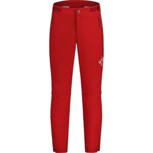 Maloja ULMUSM Pánske nohavice na bežky, červená, veľkosť XL