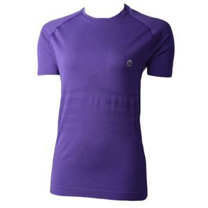 Mico W HALF SLVS R/NECK SHIRT SKIN fialová 2 - Dámske bežecké tričko