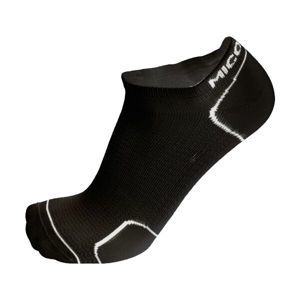 Mico LIG WEIGHT LOWCUT čierna M - Funkčné cyklistické ponožky