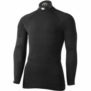 Mico LONG SLEEVES R/NECK SHIRT PRIMALOFT Pánske termo tričko, čierna, veľkosť 2