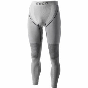 Mico LONG TIGHT PANTS ODORZERO XT2 Pánske dlhé termo nohavice, sivá, veľkosť ii