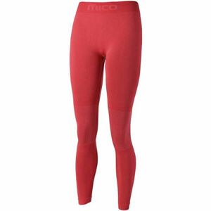 Mico LONG TIGHT PANTS ODORZERO XT2 W Dámske dlhé termo nohavice, červená, veľkosť M