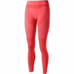 Mico LONG TIGHT PANTS WARM CONTROL W Dámske dlhé termo nohavice, červená, veľkosť 1