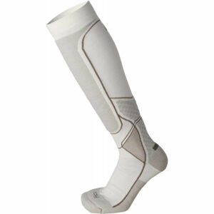 Mico MEDIUM W. WARM CONTROL W Dámske lyžiarske ponožky, biela, veľkosť 37-38
