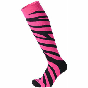 Mico MEDIUM WARM CONTROL K Detské lyžiarske ponožky, ružová, veľkosť 30-32