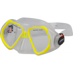 Miton JAVA žltá NS - Potápačská maska