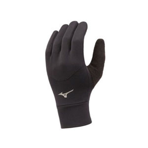 Mizuno WARMALITE GLOVE Unisexové  zateplené rukavice, čierna, veľkosť S