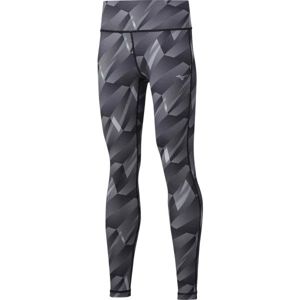 Mizuno HINERI REVERSIBLE TIGHT šedá S - Dámske elastické nohavice