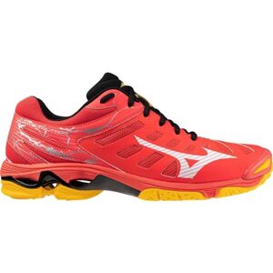 Mizuno WAVE VOLTAGE Pánska volejbalová obuv, červená, veľkosť 45