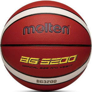 Molten BG 3200 Basketbalová lopta, hnedá, veľkosť 6