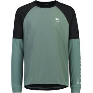 MONS ROYALE TARN MERINO SHIFT WIND Pánske technické cyklo tričko, tmavo zelená, veľkosť XL