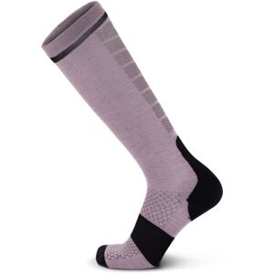 MONS ROYALE PRO LITE MERINO SNOW Unisex merino ponožky, fialová, veľkosť M