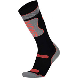 MONS ROYALE PRO LITE TECH Pánske lyžiarske ponožky z Merino vlny, čierna, veľkosť L