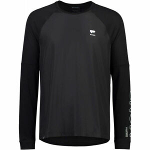 MONS ROYALE TARN MERINO SHIFT WIND Pánske tričko, čierna, veľkosť 2XL