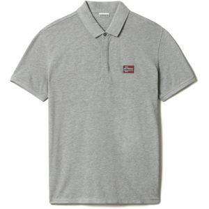 Napapijri EBEA Pánske polo tričko, sivá, veľkosť XXL