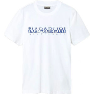 Napapijri SOLANOS biela M - Pánske tričko