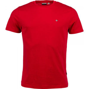 Napapijri SELIOS 2 červená L - Pánske tričko