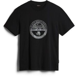 Napapijri S-BOLLO SS 1 Pánske tričko, čierna, veľkosť L