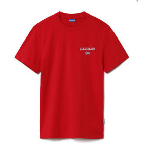Napapijri S-ICE SS 1 Pánske tričko, červená, veľkosť S