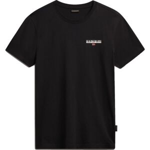 Napapijri S-ICE SS 2 Pánske tričko, čierna, veľkosť S
