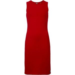 NAX BANGA Dámske šaty, červená, veľkosť M
