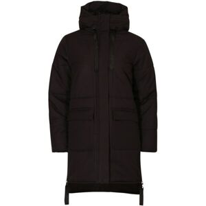 NAX KAWERA Dámsky kabát, čierna, veľkosť XS