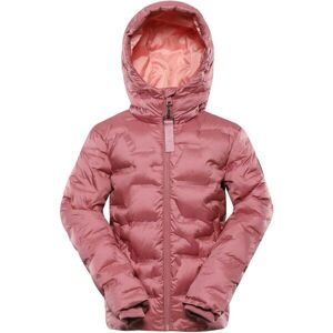 NAX RAFFO Detská zimná bunda, ružová, veľkosť 164-170