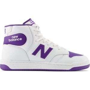 New Balance BB480SCE Pánska voľnočasová obuv, biela, veľkosť 44
