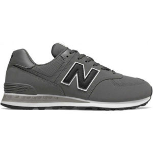 New Balance ML574EWE Pánska voľnočasová obuv, sivá,čierna,biela, veľkosť 40.5